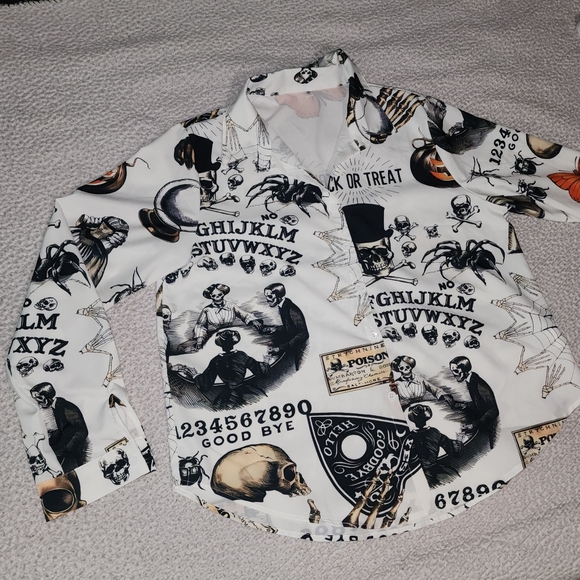 NIP Glam Hippie Beautiful Halloween 🎃 Top - Picture 12 of 16